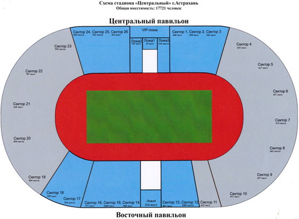 Схема стадиона воронеж