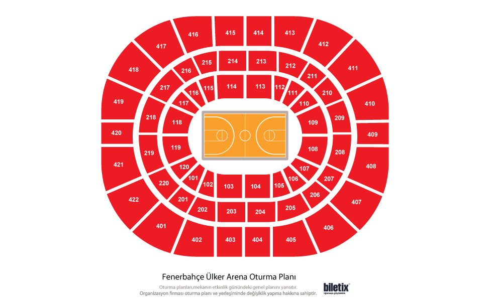 Фенербахче Улькер Спортс Арена (Fenerbahce Ulker Sports Arena)